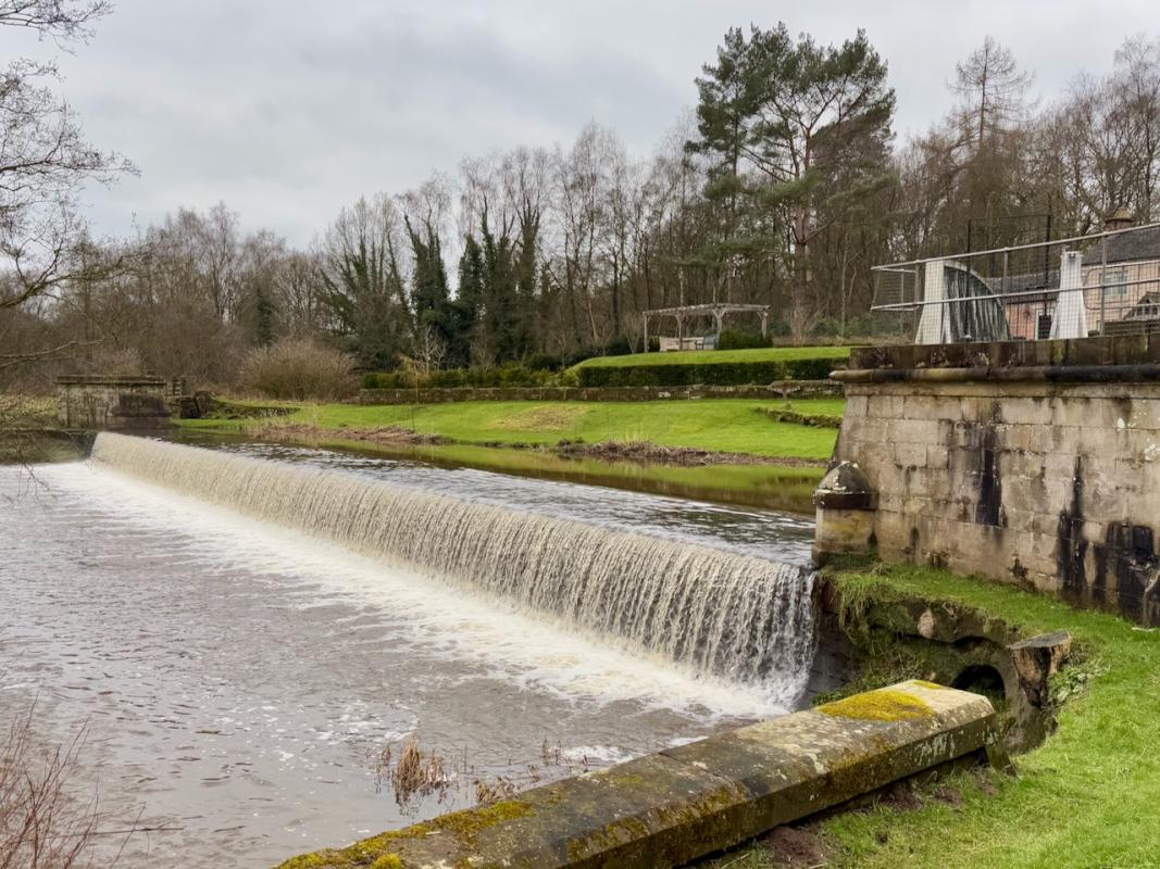 Crumpwood Weir, February 2025 © Steve Wood / CUCT