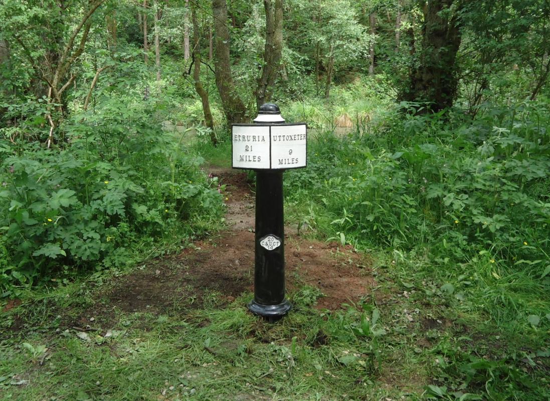 Milepost 21 installed