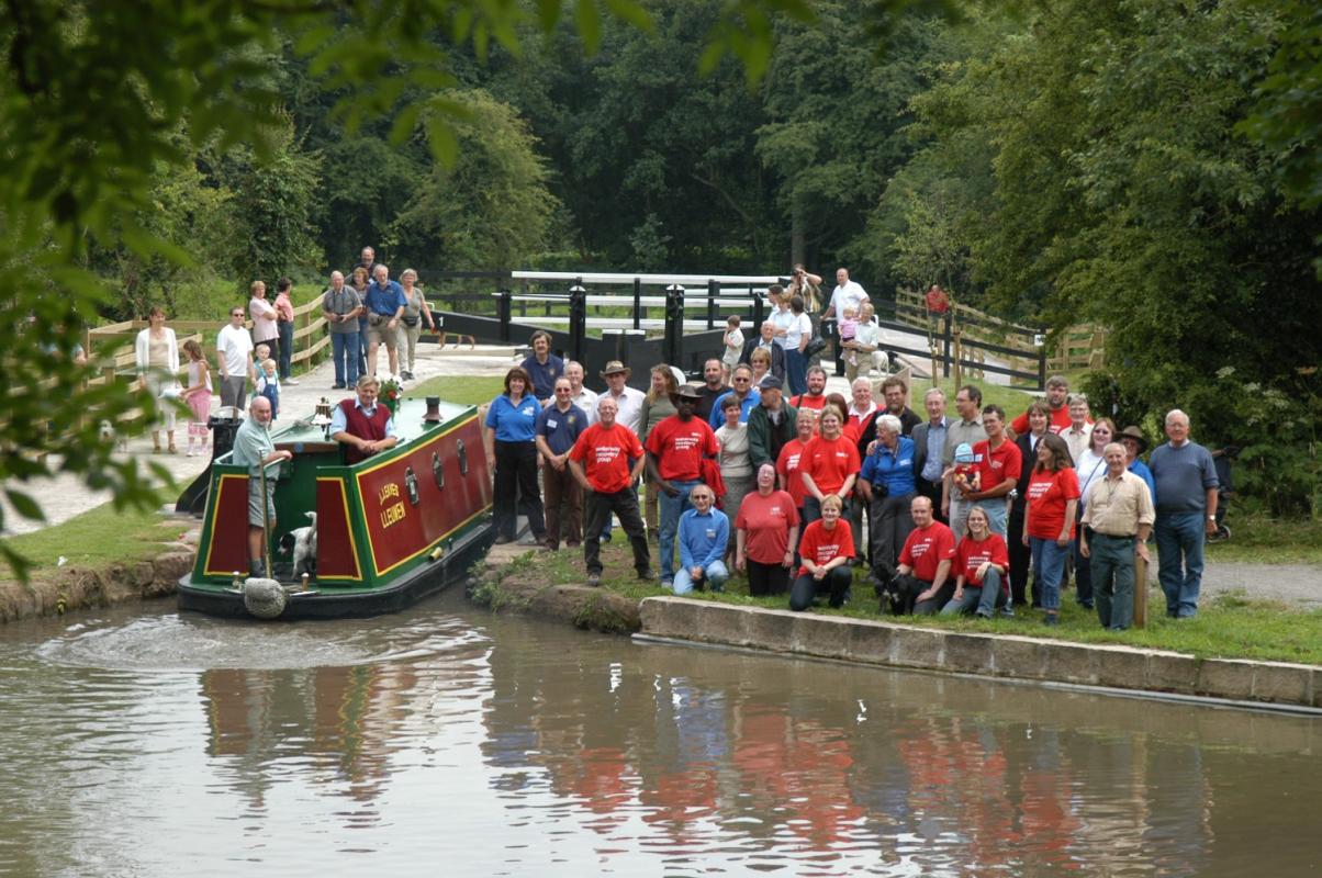 Froghall Junction at the reopening ceremony 23rd July 2015