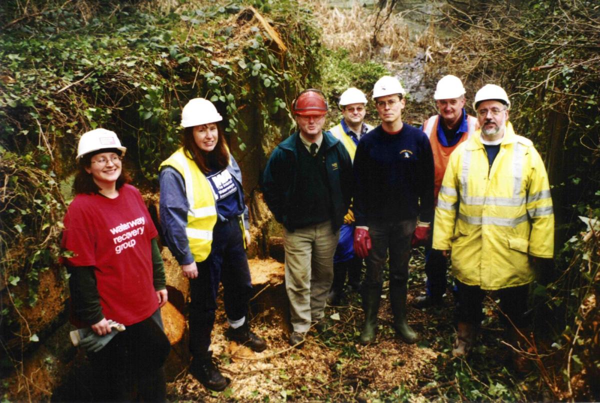 Froghall Restoration_First Work Party 2003